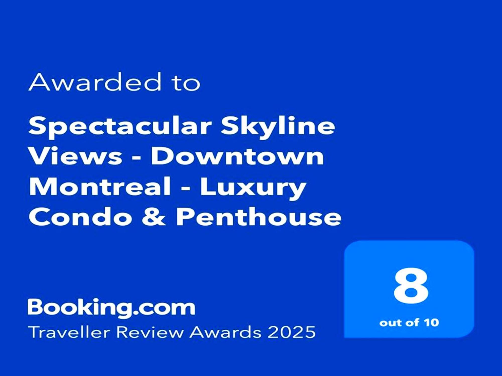 Spectacular Skyline Views - Downtown Montreal - Luxury Condo & Penthouse Extérieur photo